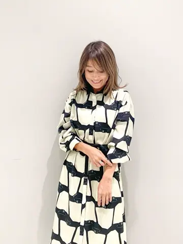 ORIGINATED IN GRACE CONTINENTAL yukimi yonee コーディネート画像