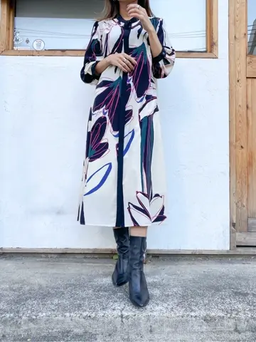 ORIGINATED IN GRACE CONTINENTAL yukimi yonee コーディネート画像