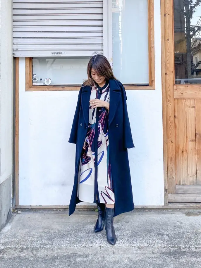 ORIGINATED IN GRACE CONTINENTAL yukimi yonee コーディネート画像