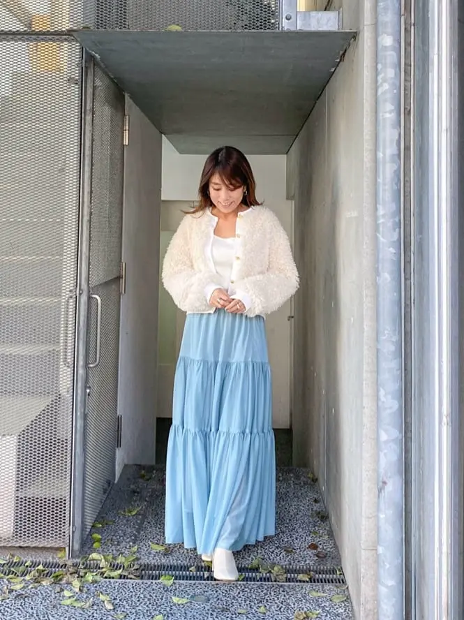 ORIGINATED IN GRACE CONTINENTAL yukimi yonee コーディネート画像