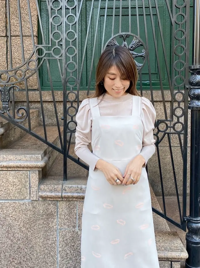 ORIGINATED IN GRACE CONTINENTAL yukimi yonee コーディネート画像