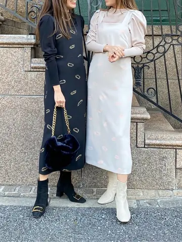 ORIGINATED IN GRACE CONTINENTAL yukimi yonee コーディネート画像