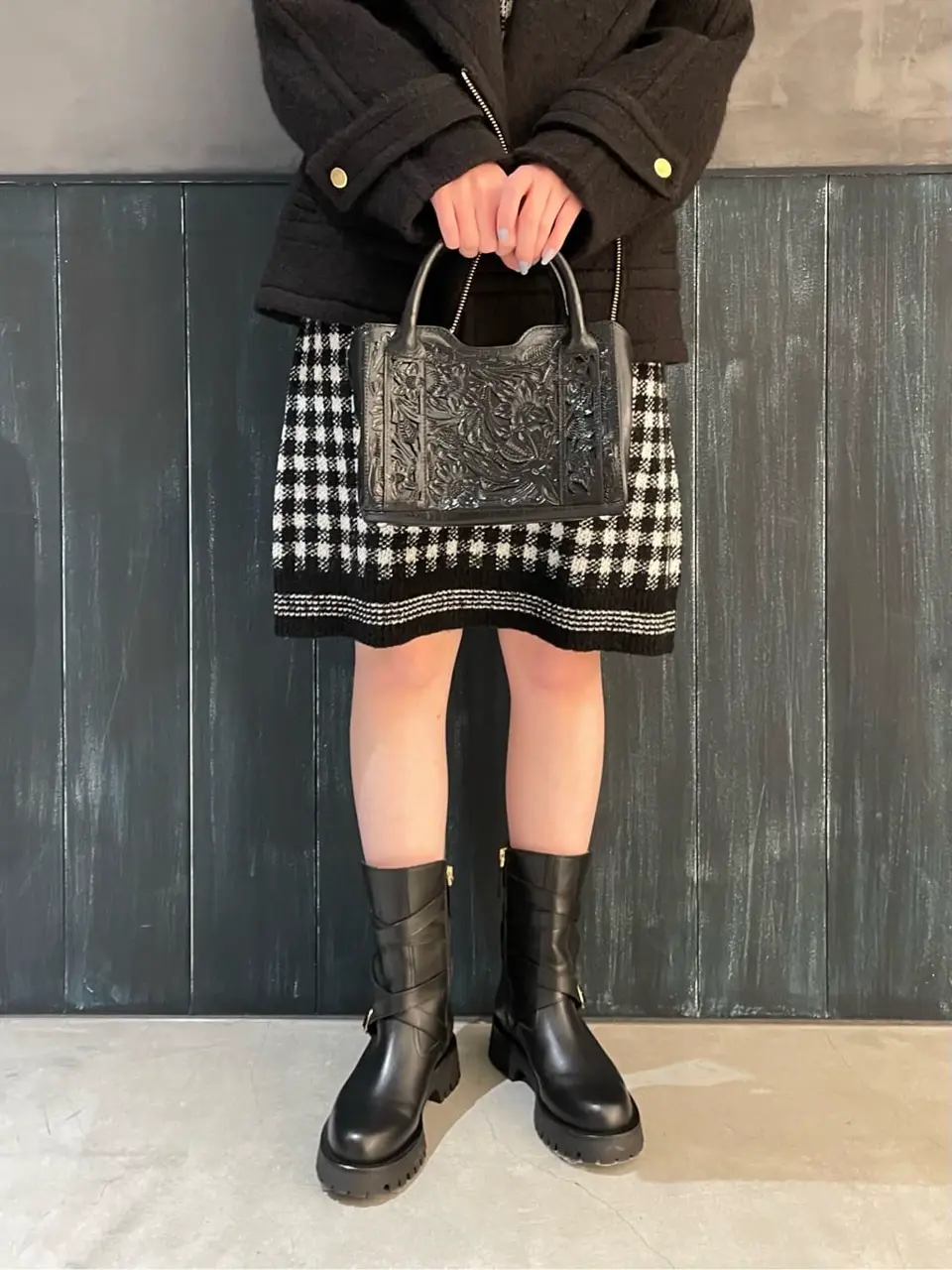 ORIGINATED IN GRACE CONTINENTAL 三浦　芙優 コーディネート画像