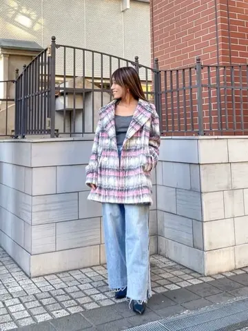 ORIGINATED IN GRACE CONTINENTAL yukimi yonee コーディネート画像