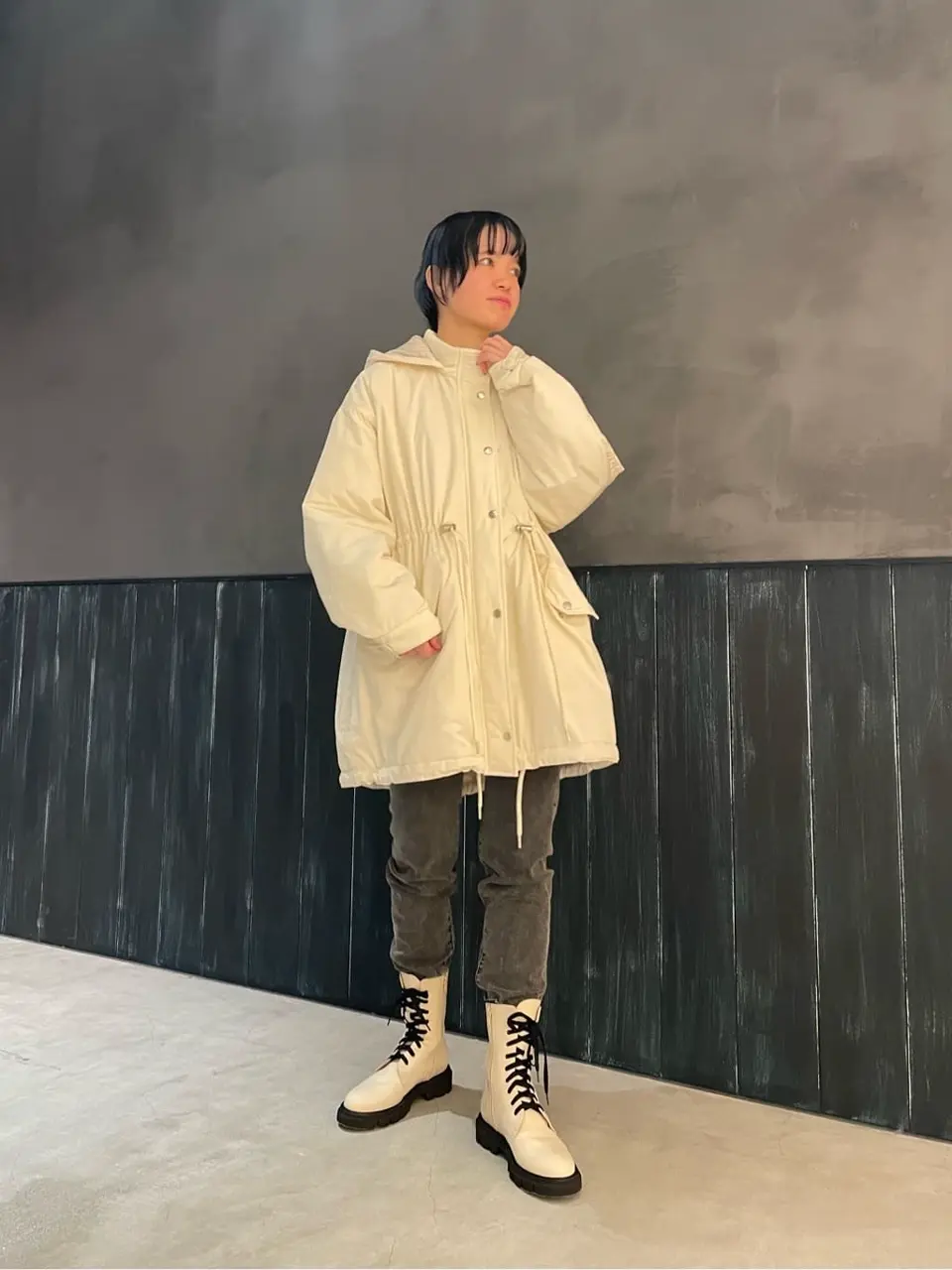 ORIGINATED IN GRACE CONTINENTAL 三浦　芙優 コーディネート画像