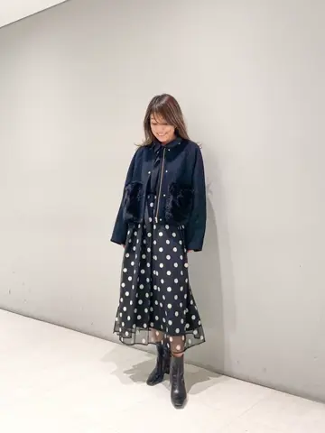 ORIGINATED IN GRACE CONTINENTAL yukimi yonee コーディネート画像