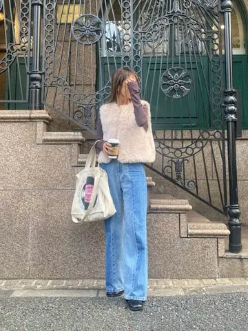 ORIGINATED IN GRACE CONTINENTAL yukimi yonee コーディネート画像