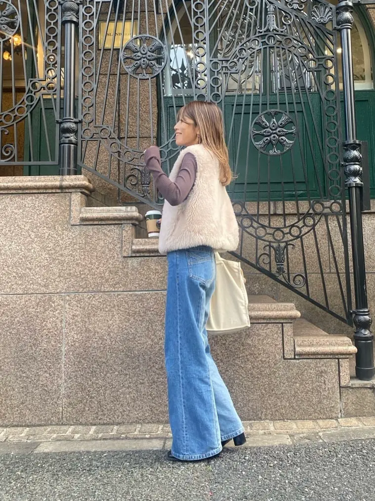 ORIGINATED IN GRACE CONTINENTAL yukimi yonee コーディネート画像