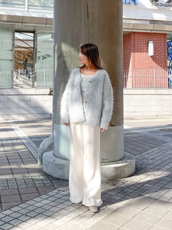 ORIGINATED IN GRACE CONTINENTAL yukimi yonee コーディネート画像