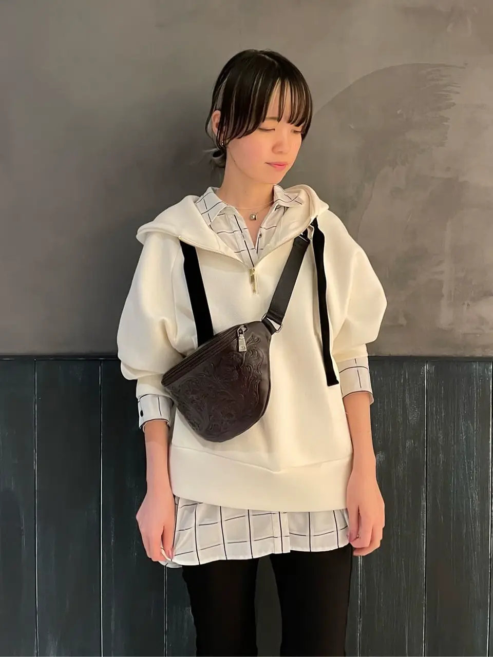 ORIGINATED IN GRACE CONTINENTAL 三浦　芙優 コーディネート画像