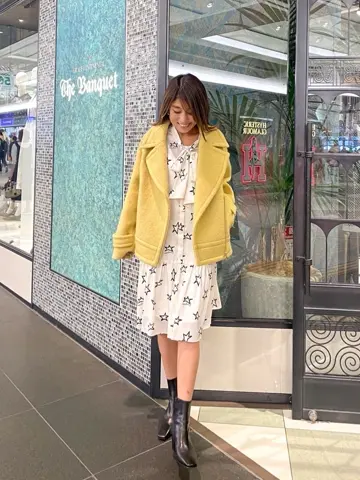 ORIGINATED IN GRACE CONTINENTAL yukimi yonee コーディネート画像