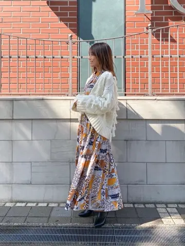 ORIGINATED IN GRACE CONTINENTAL yukimi yonee コーディネート画像