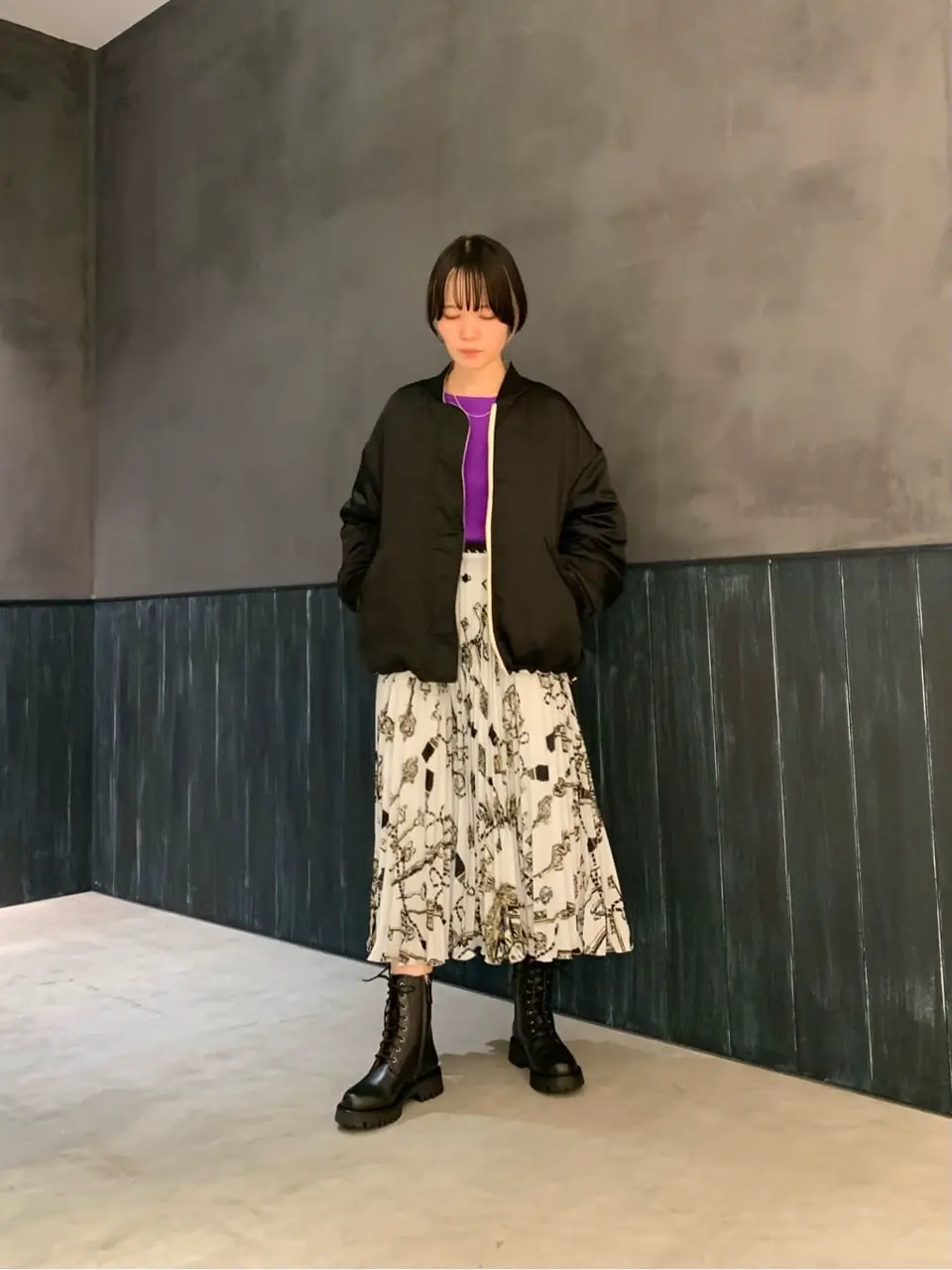 ORIGINATED IN GRACE CONTINENTAL 三浦　芙優 コーディネート画像