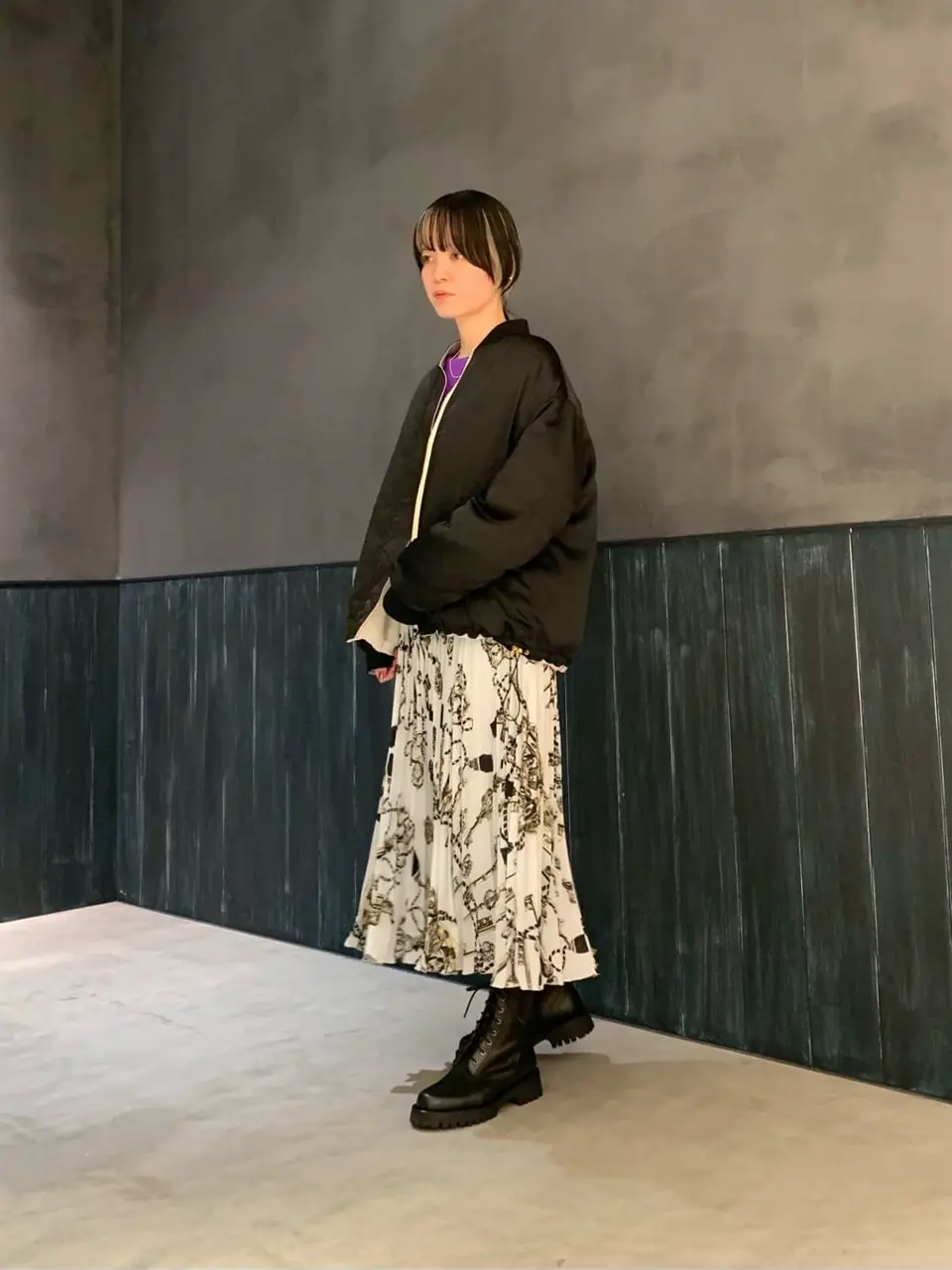 ORIGINATED IN GRACE CONTINENTAL 三浦　芙優 コーディネート画像