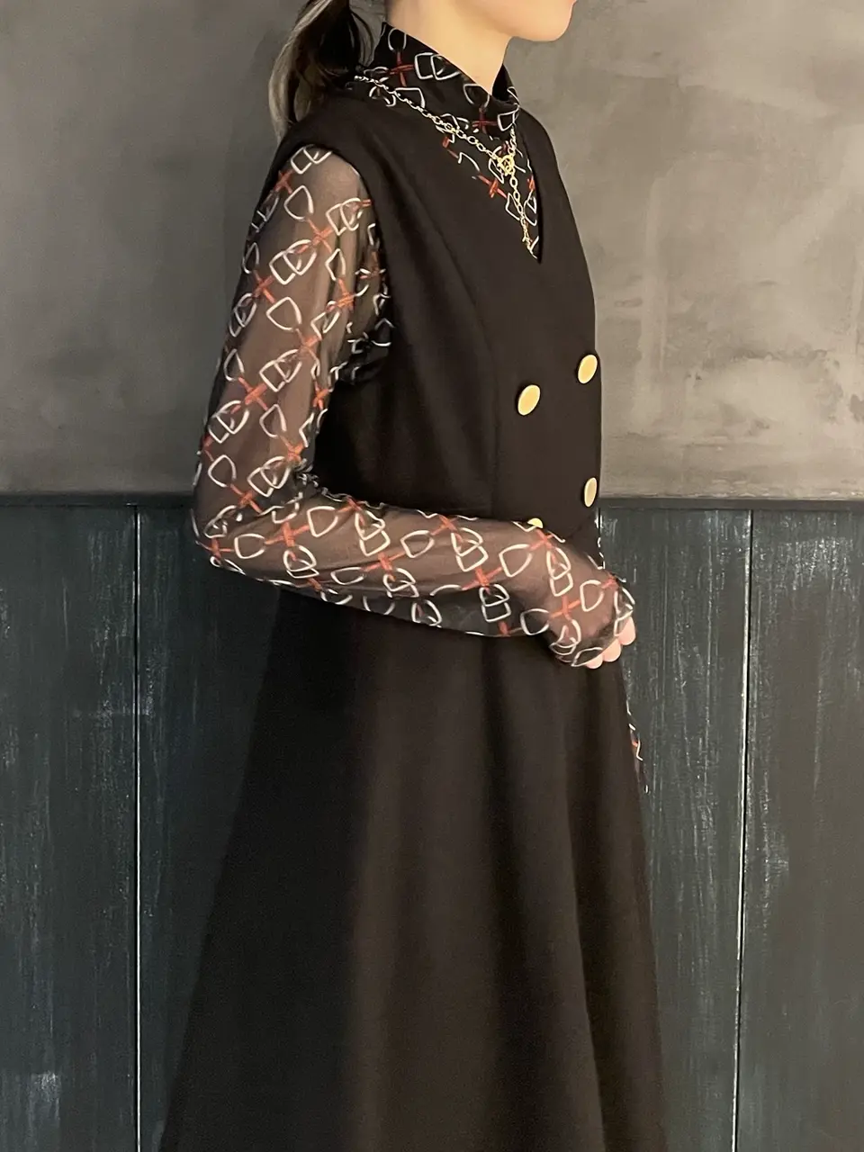 ORIGINATED IN GRACE CONTINENTAL 三浦　芙優 コーディネート画像