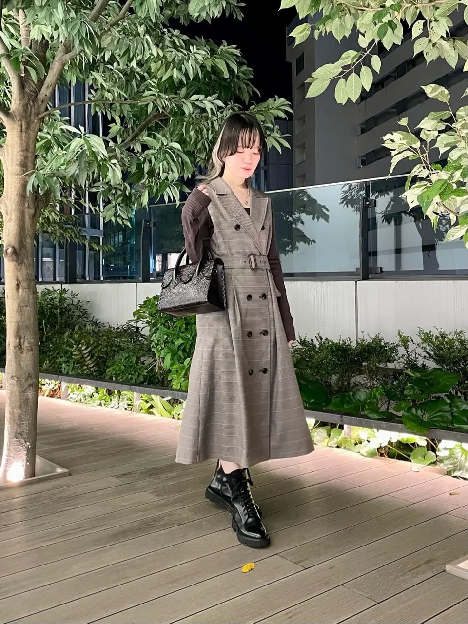 ORIGINATED IN GRACE CONTINENTAL 三浦　芙優 コーディネート画像