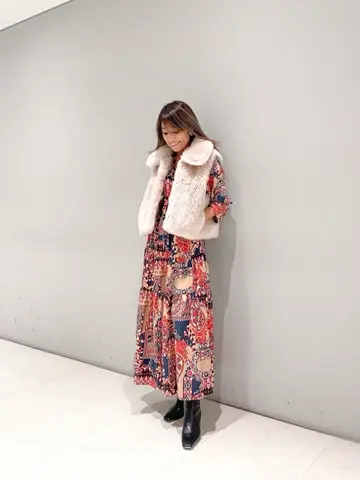 ORIGINATED IN GRACE CONTINENTAL yukimi yonee コーディネート画像