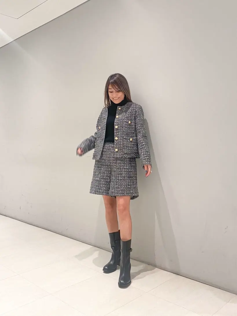 ORIGINATED IN GRACE CONTINENTAL yukimi yonee コーディネート画像