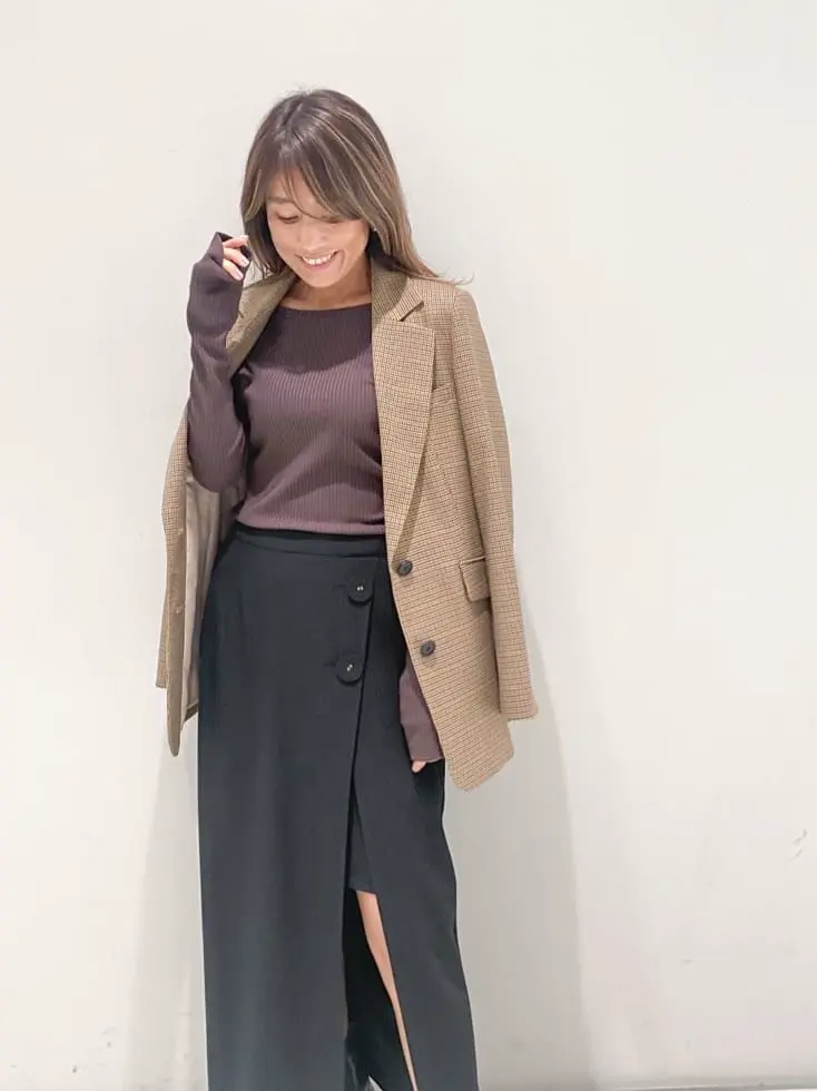 ORIGINATED IN GRACE CONTINENTAL yukimi yonee コーディネート画像