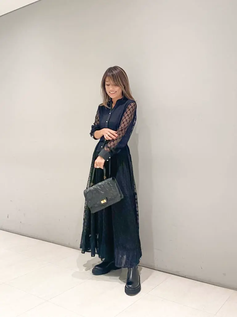 ORIGINATED IN GRACE CONTINENTAL yukimi yonee コーディネート画像