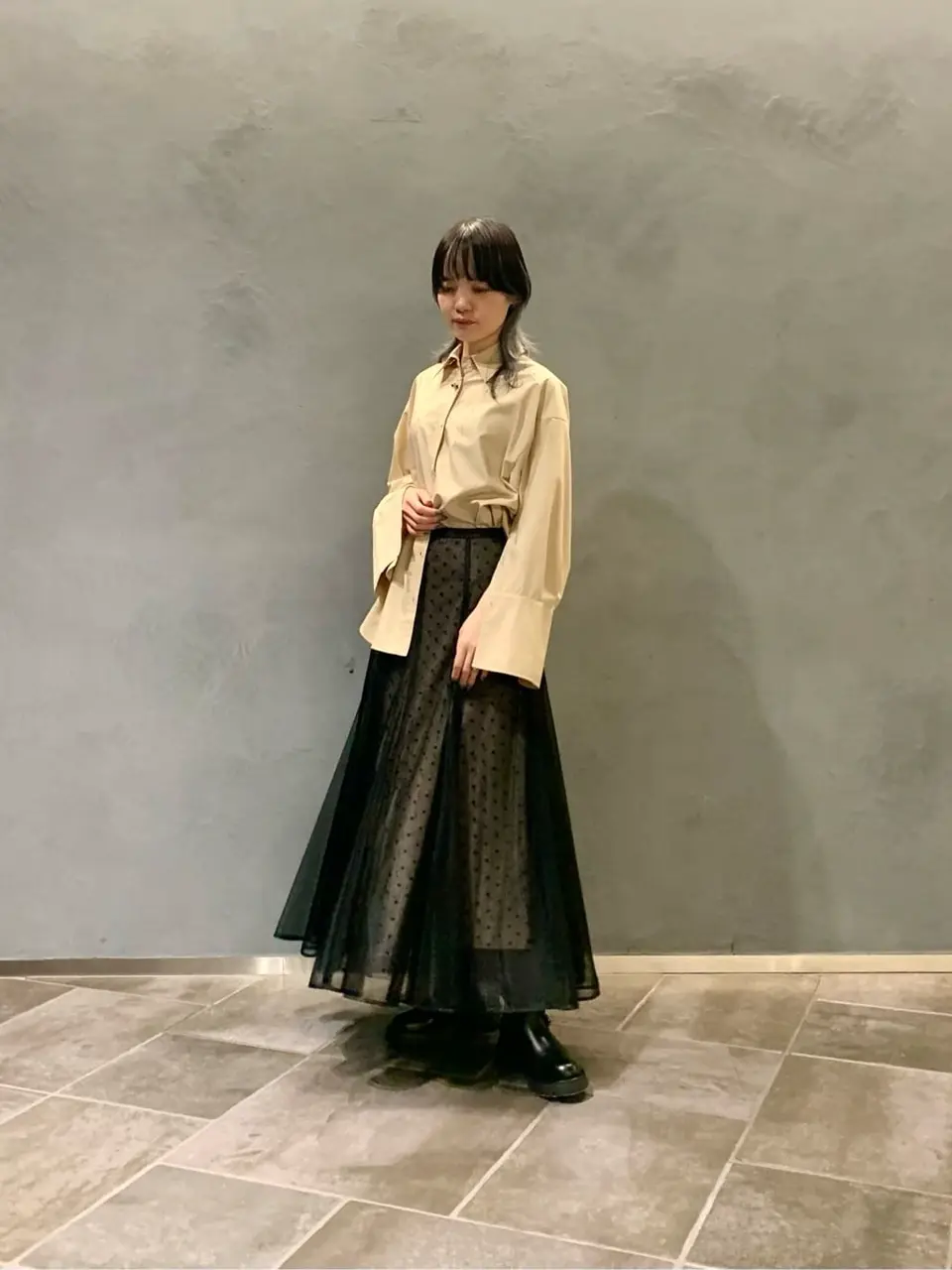 ORIGINATED IN GRACE CONTINENTAL 三浦　芙優 コーディネート画像