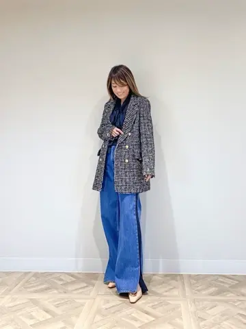 ORIGINATED IN GRACE CONTINENTAL yukimi yonee コーディネート画像