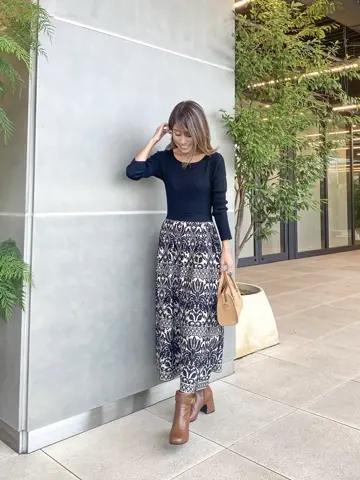 ORIGINATED IN GRACE CONTINENTAL yukimi yonee コーディネート画像