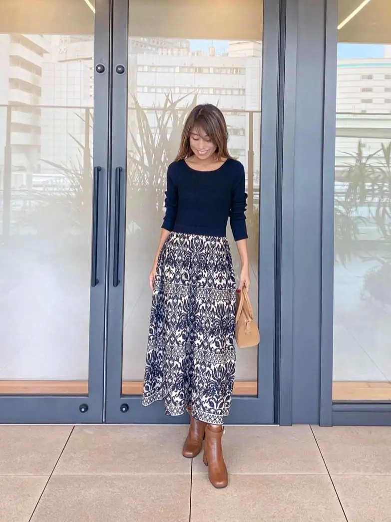 ORIGINATED IN GRACE CONTINENTAL yukimi yonee コーディネート画像