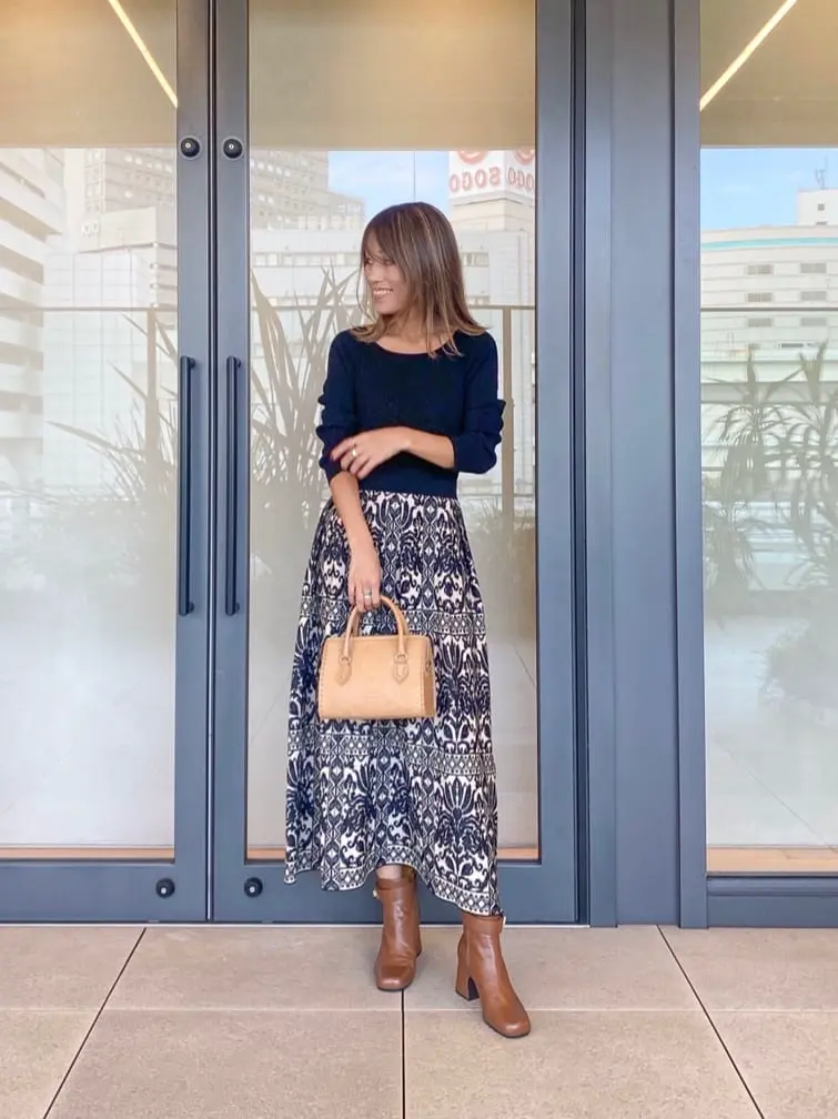 ORIGINATED IN GRACE CONTINENTAL yukimi yonee コーディネート画像