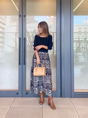 ORIGINATED IN GRACE CONTINENTAL yukimi yonee コーディネート画像