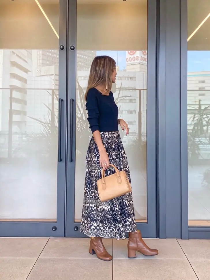 ORIGINATED IN GRACE CONTINENTAL yukimi yonee コーディネート画像