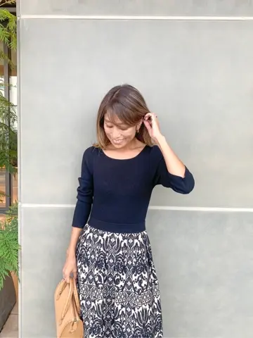 ORIGINATED IN GRACE CONTINENTAL yukimi yonee コーディネート画像