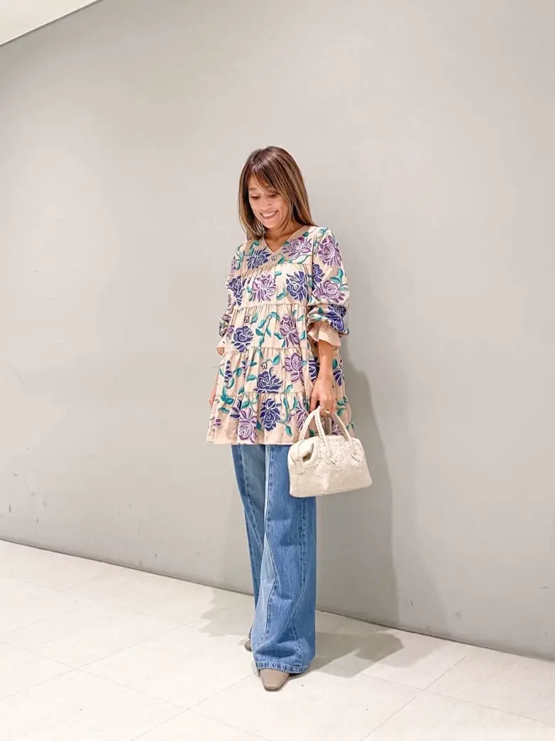 ORIGINATED IN GRACE CONTINENTAL yukimi yonee コーディネート画像