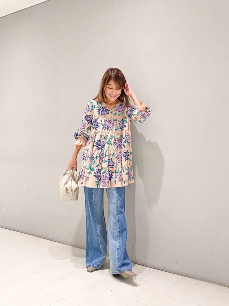 ORIGINATED IN GRACE CONTINENTAL yukimi yonee コーディネート画像