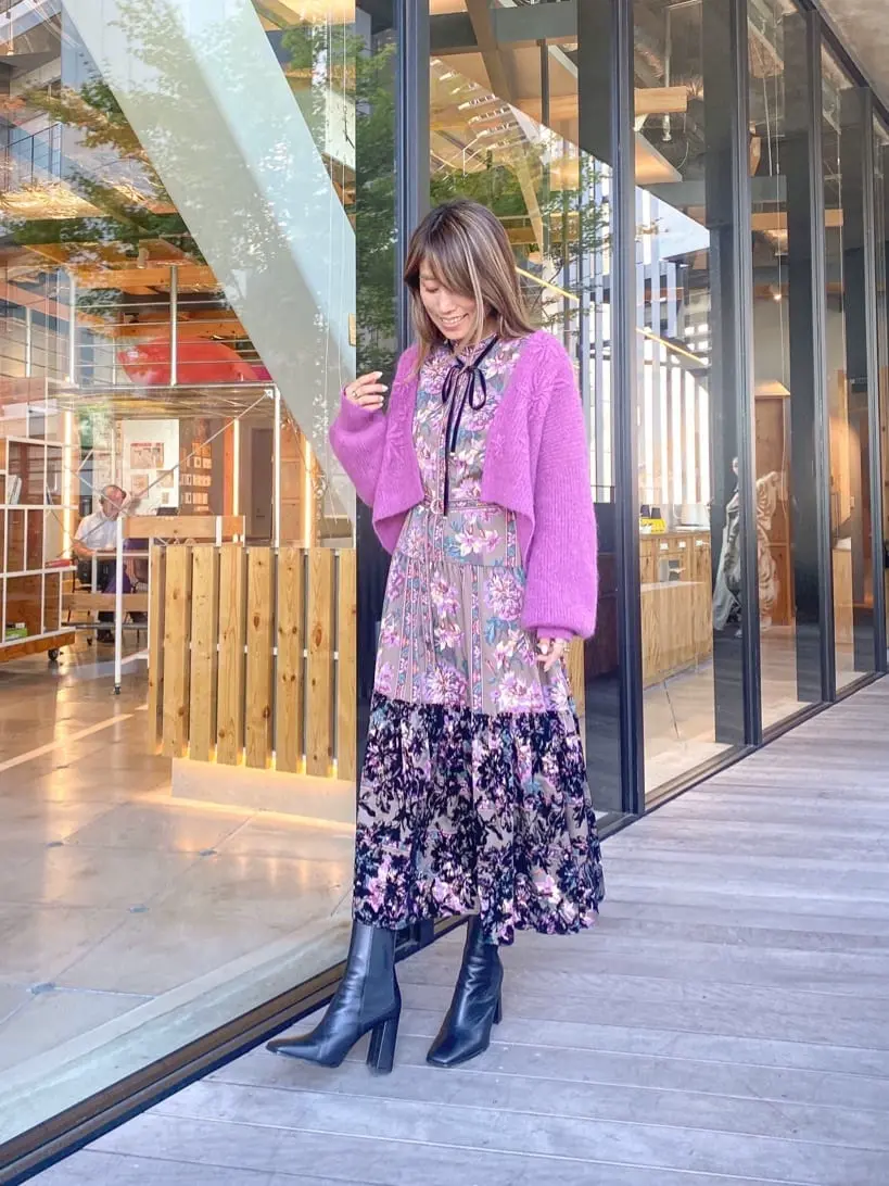 ORIGINATED IN GRACE CONTINENTAL yukimi yonee コーディネート画像