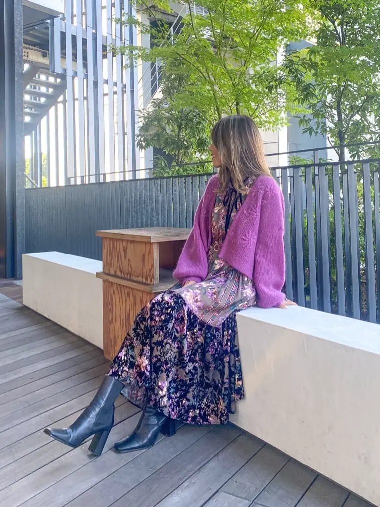 ORIGINATED IN GRACE CONTINENTAL yukimi yonee コーディネート画像