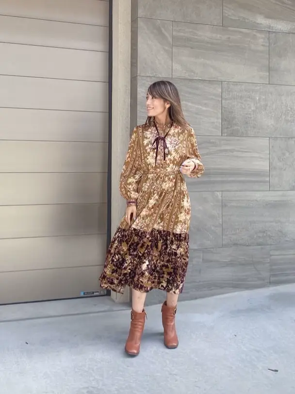 ORIGINATED IN GRACE CONTINENTAL yukimi yonee コーディネート画像