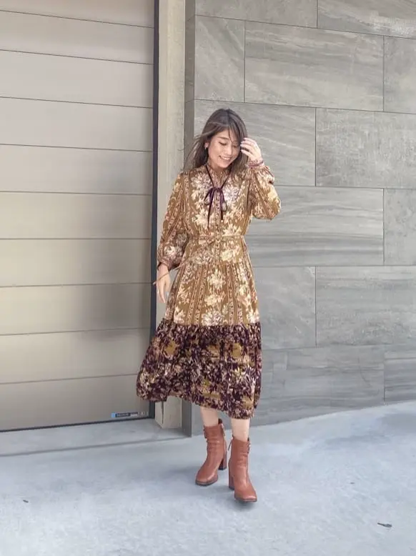 ORIGINATED IN GRACE CONTINENTAL yukimi yonee コーディネート画像