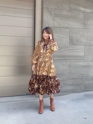 ORIGINATED IN GRACE CONTINENTAL yukimi yonee コーディネート画像