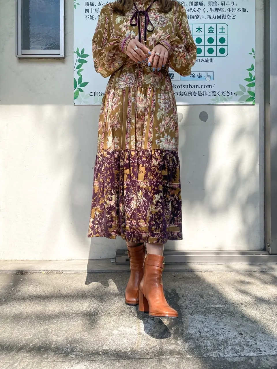 ORIGINATED IN GRACE CONTINENTAL yukimi yonee コーディネート画像