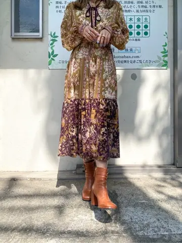 ORIGINATED IN GRACE CONTINENTAL yukimi yonee コーディネート画像