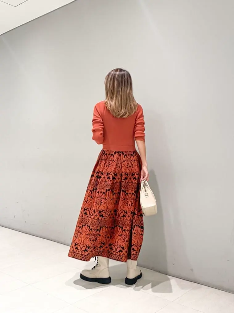 ORIGINATED IN GRACE CONTINENTAL yukimi yonee コーディネート画像