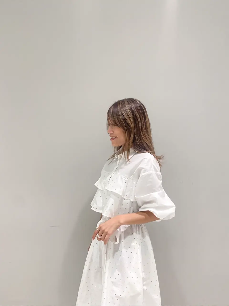 ORIGINATED IN GRACE CONTINENTAL yukimi yonee コーディネート画像