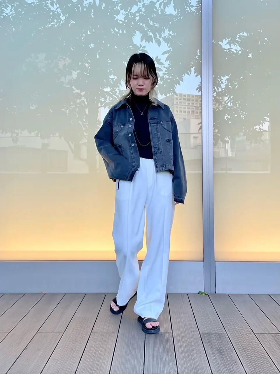 ORIGINATED IN GRACE CONTINENTAL 三浦　芙優 コーディネート画像