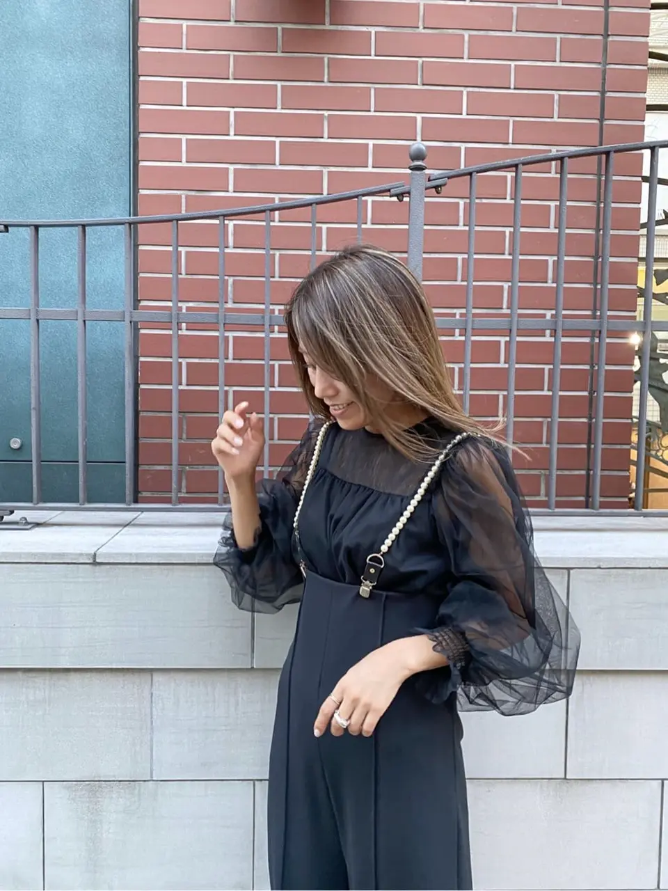 ORIGINATED IN GRACE CONTINENTAL yukimi yonee コーディネート画像