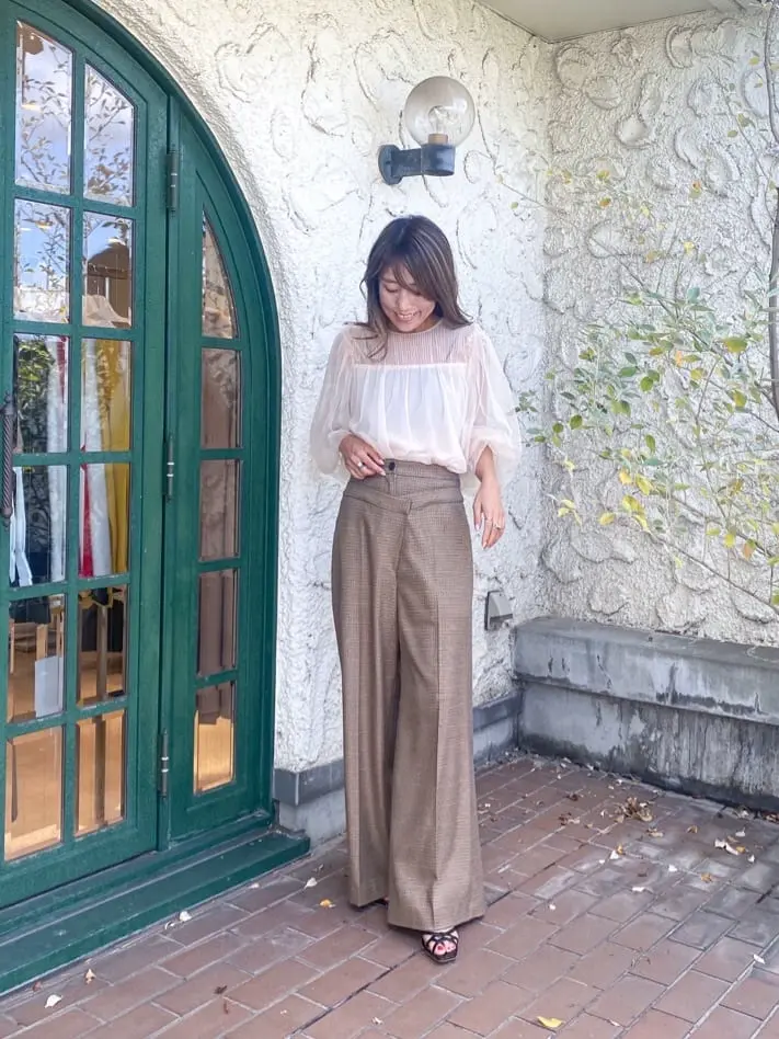 ORIGINATED IN GRACE CONTINENTAL yukimi yonee コーディネート画像