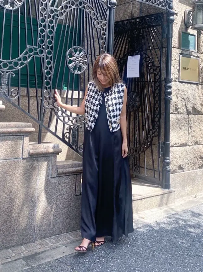 ORIGINATED IN GRACE CONTINENTAL yukimi yonee コーディネート画像