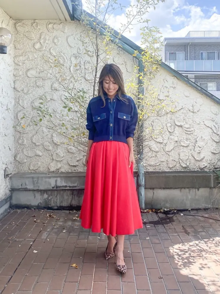 ORIGINATED IN GRACE CONTINENTAL yukimi yonee コーディネート画像