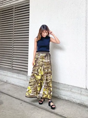 ORIGINATED IN GRACE CONTINENTAL yukimi yonee コーディネート画像