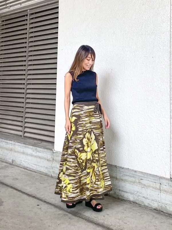 ORIGINATED IN GRACE CONTINENTAL yukimi yonee コーディネート画像